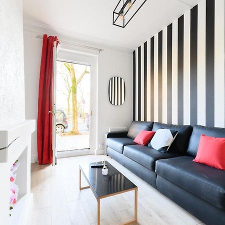 Ferienwohnung Daumier - New 2 Bdrs Flat near la Seine Paris Exterior foto