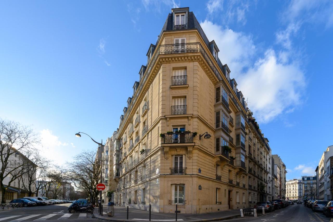 Ferienwohnung Daumier - New 2 Bdrs Flat near la Seine Paris Exterior foto