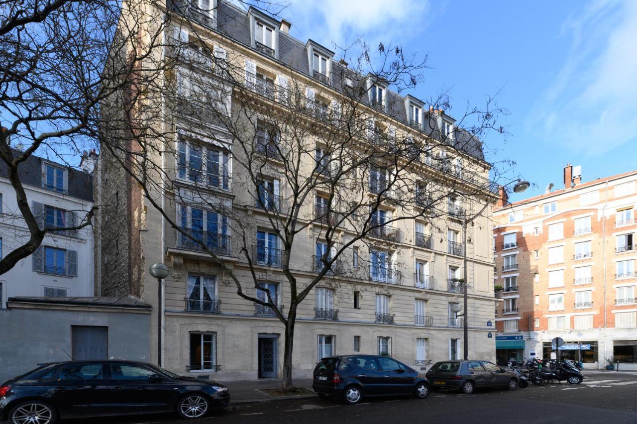 Ferienwohnung Daumier - New 2 Bdrs Flat near la Seine Paris Exterior foto
