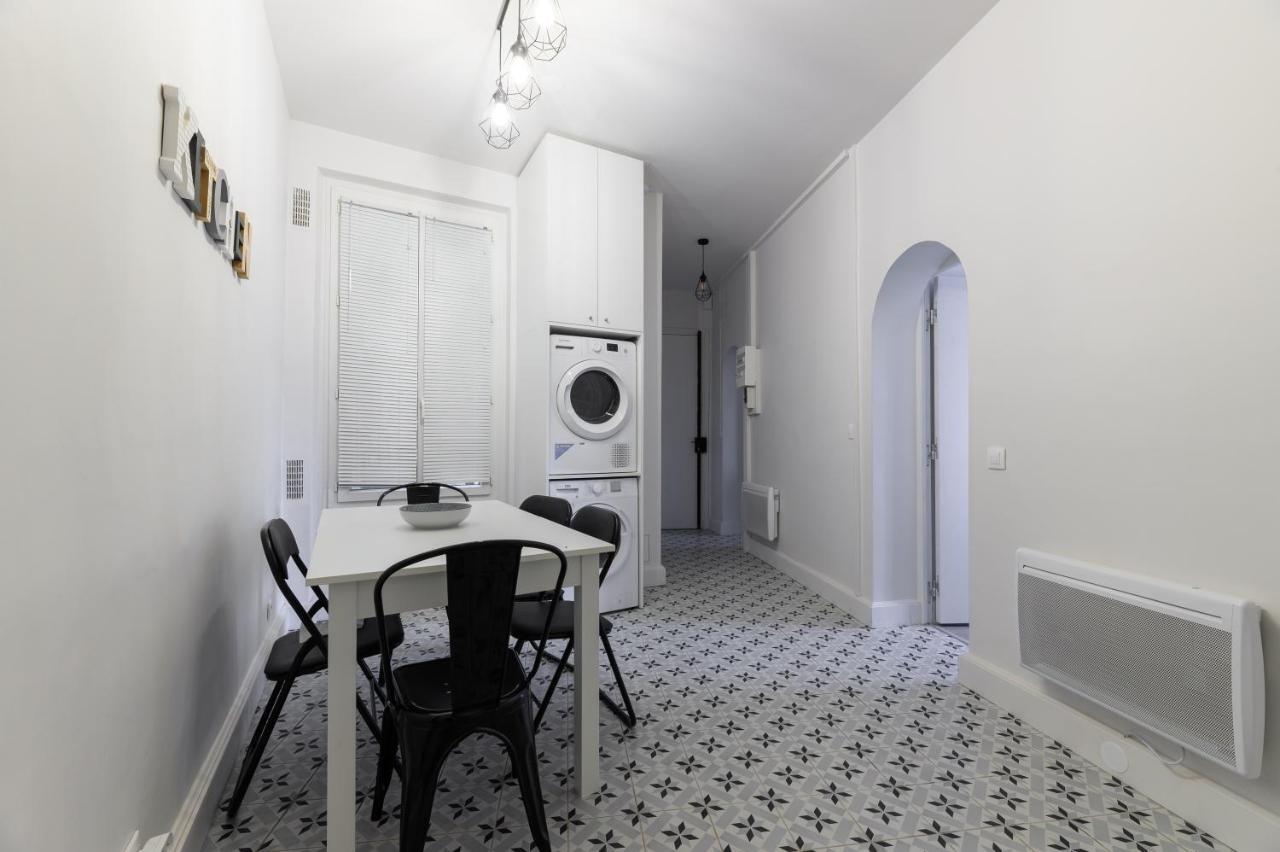 Ferienwohnung Daumier - New 2 Bdrs Flat near la Seine Paris Exterior foto
