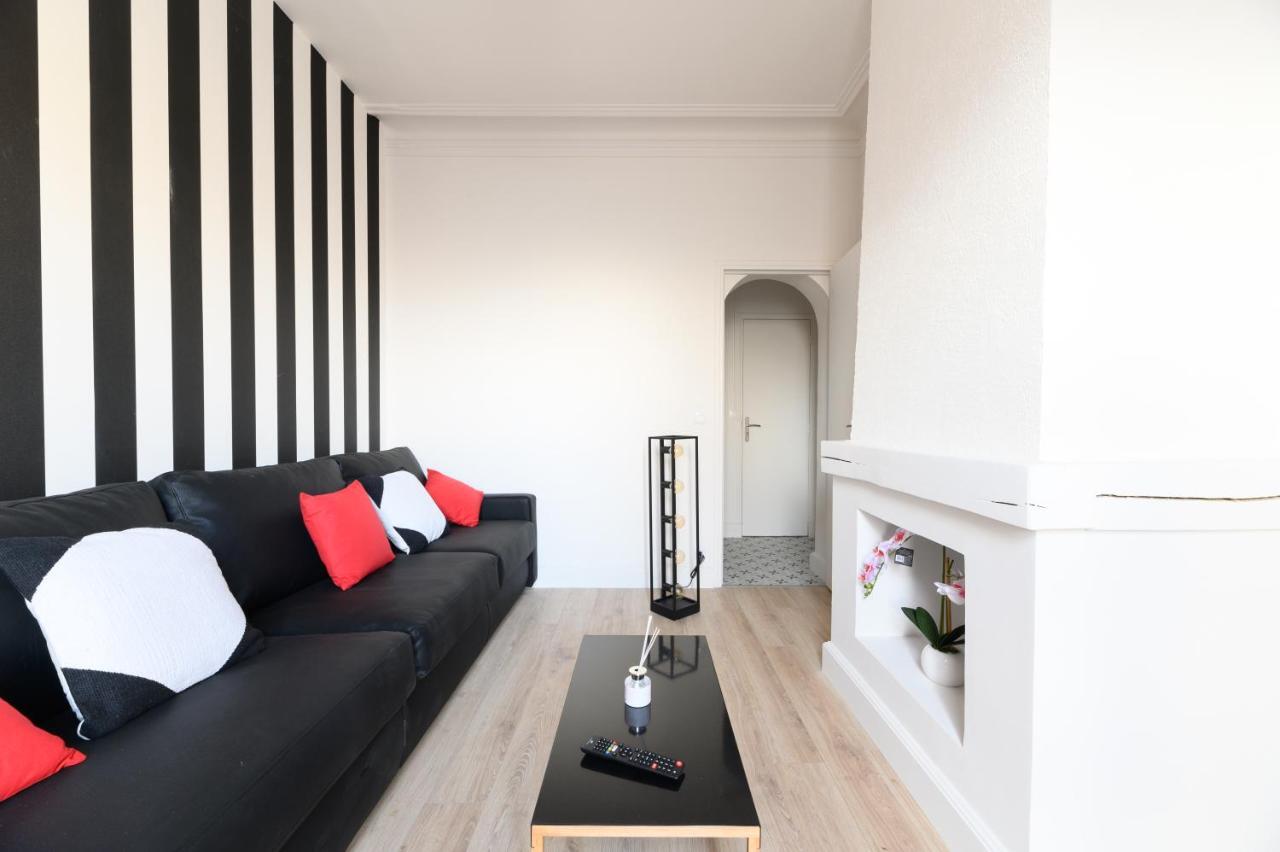Ferienwohnung Daumier - New 2 Bdrs Flat near la Seine Paris Exterior foto