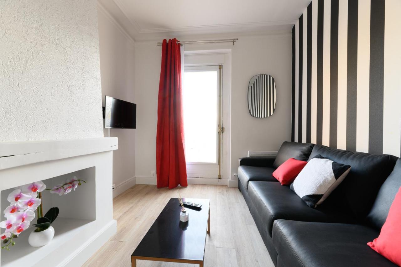 Ferienwohnung Daumier - New 2 Bdrs Flat near la Seine Paris Exterior foto