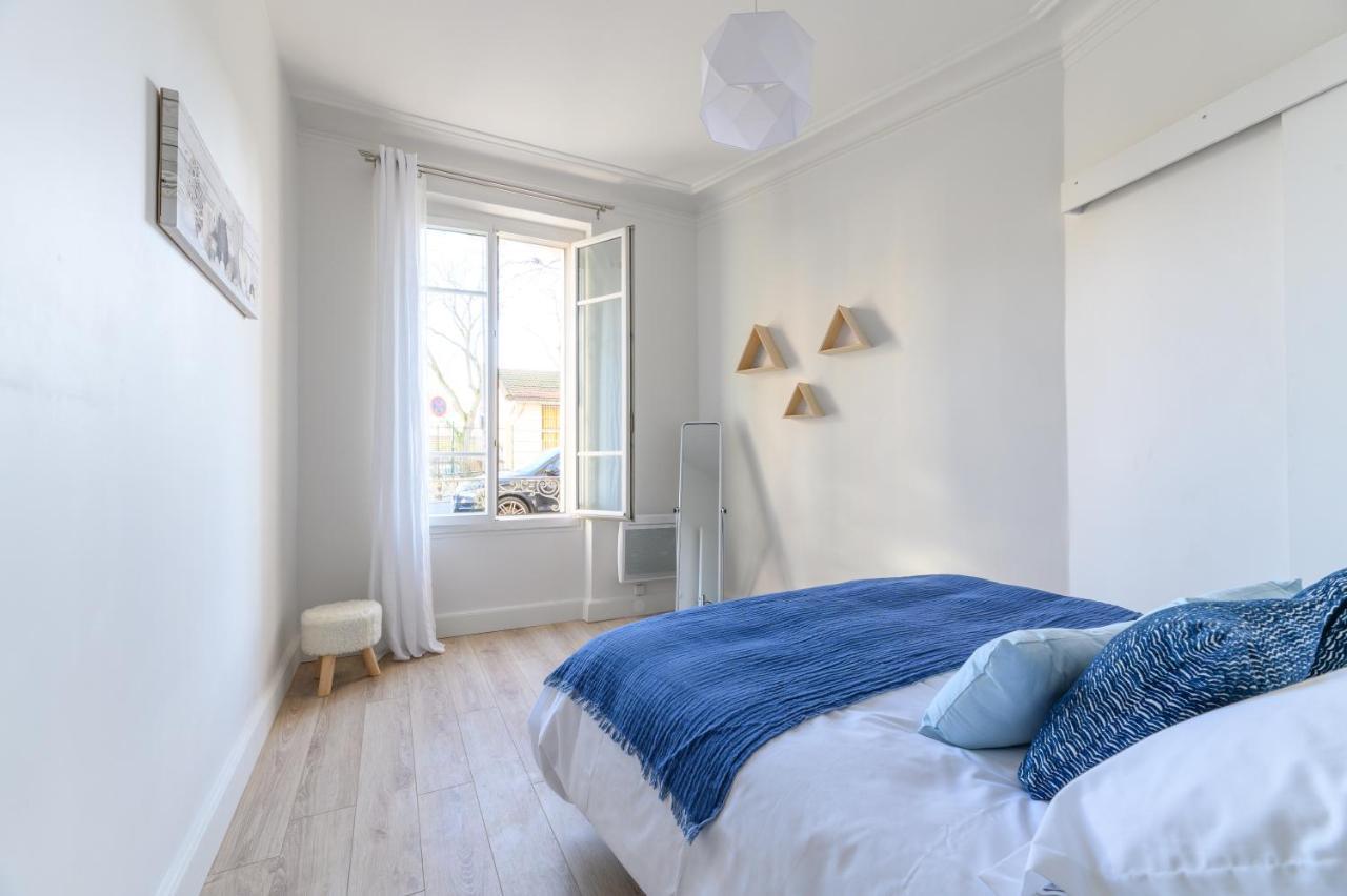 Ferienwohnung Daumier - New 2 Bdrs Flat near la Seine Paris Exterior foto