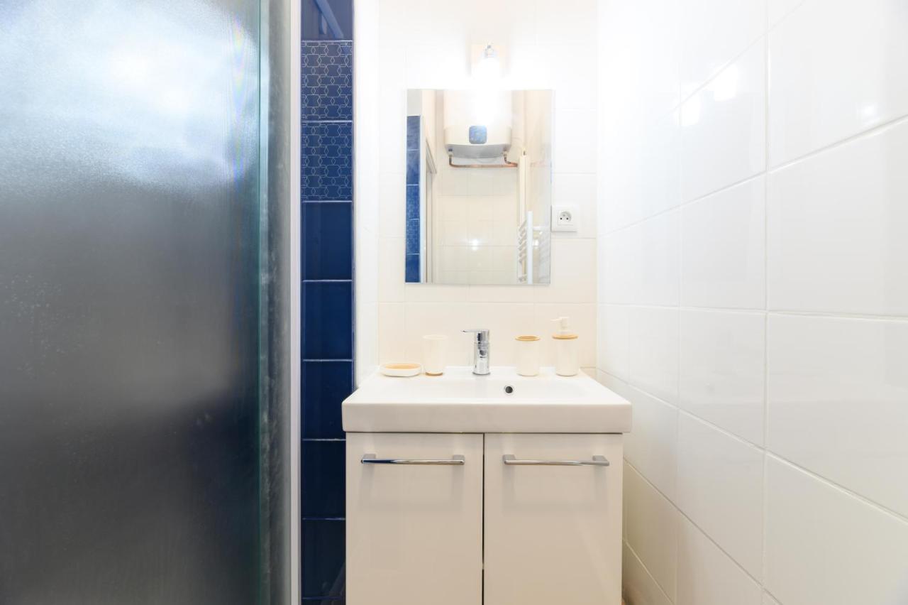Ferienwohnung Daumier - New 2 Bdrs Flat near la Seine Paris Exterior foto