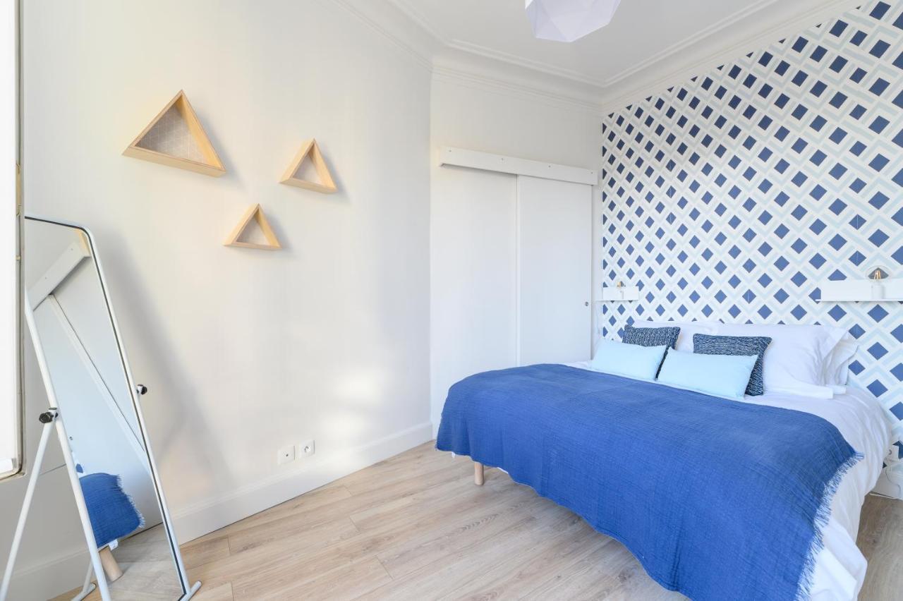 Ferienwohnung Daumier - New 2 Bdrs Flat near la Seine Paris Exterior foto